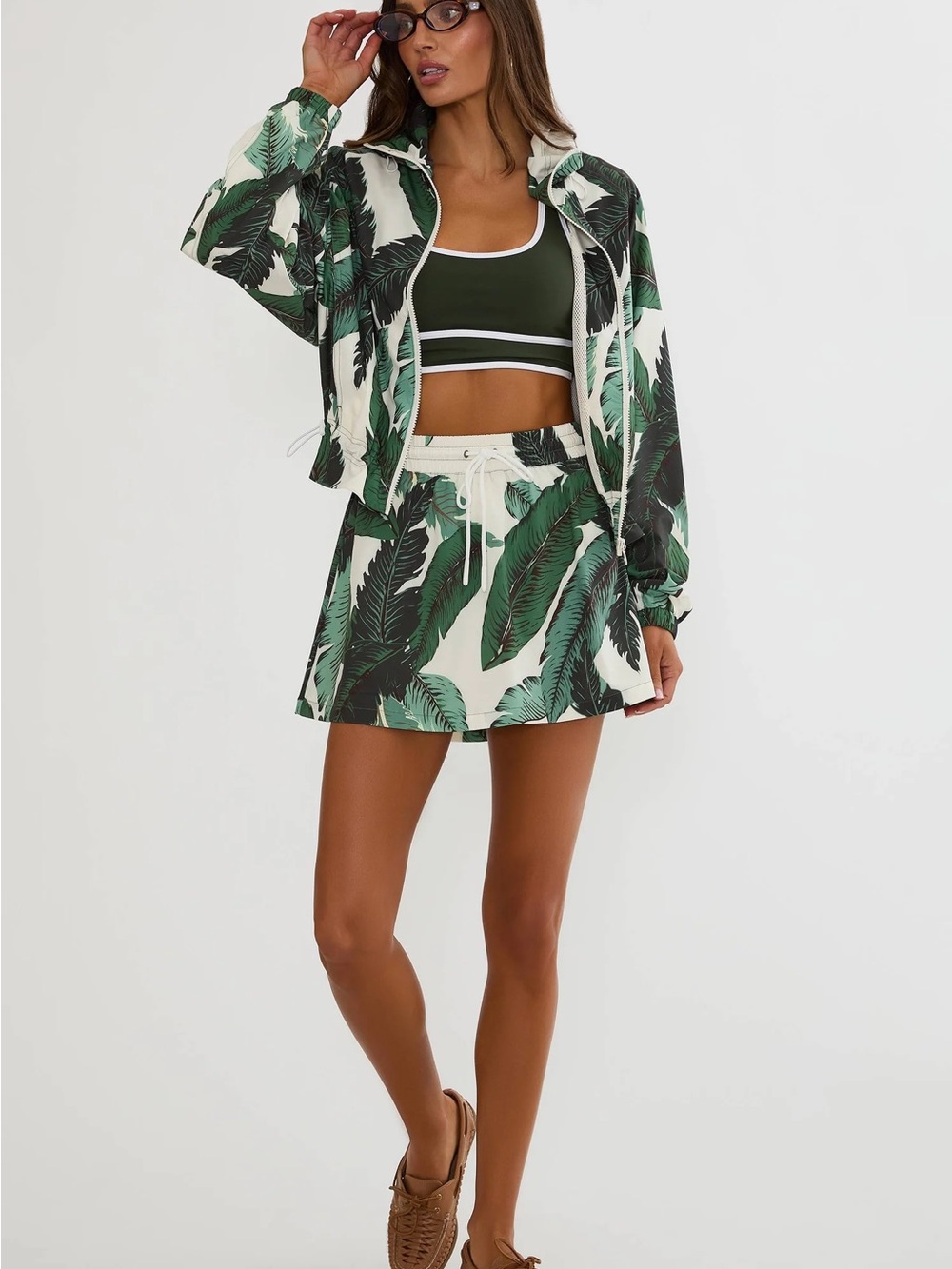 Beach Riot Beach Riot Clyde Skirt Banana Palms